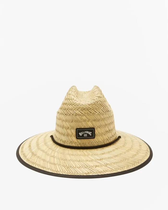 Tides Print Straw Lifeguard Hat Bright Purple Men Billabong Hats