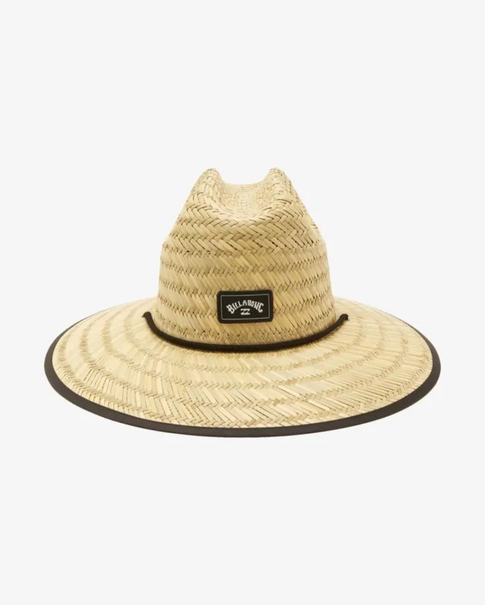 Tides Print Straw Lifeguard Hat Bright Purple Men Billabong Hats