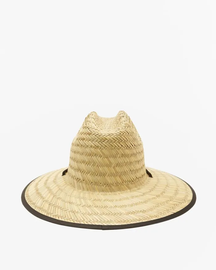 Tides Print Straw Lifeguard Hat Bright Purple Men Billabong Hats