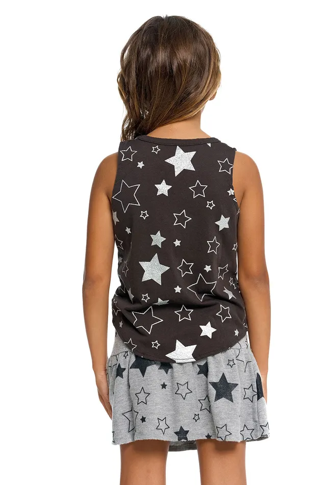 Tops Glitter Stars Chaser Brand Girls Tops Glitter Stars Chaser Brand Girls