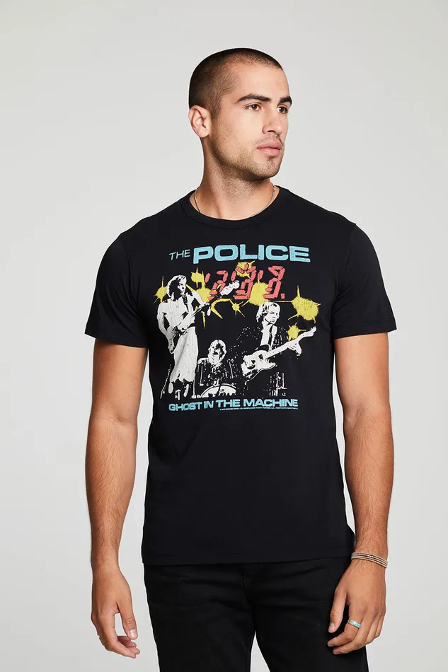 Tops Mens The Police Ghost In The Machine Chaser Brand