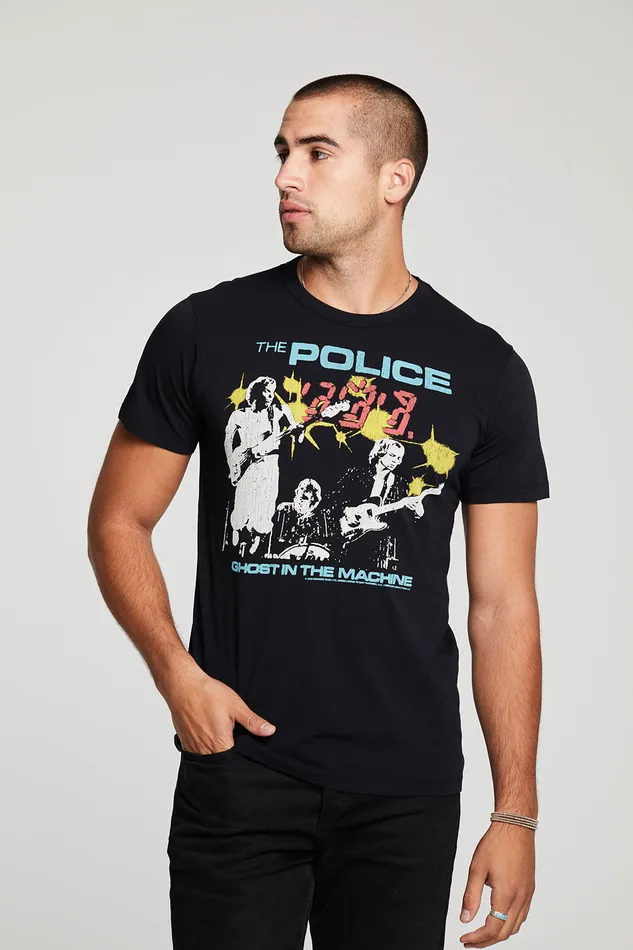 Tops Mens The Police Ghost In The Machine Chaser Brand