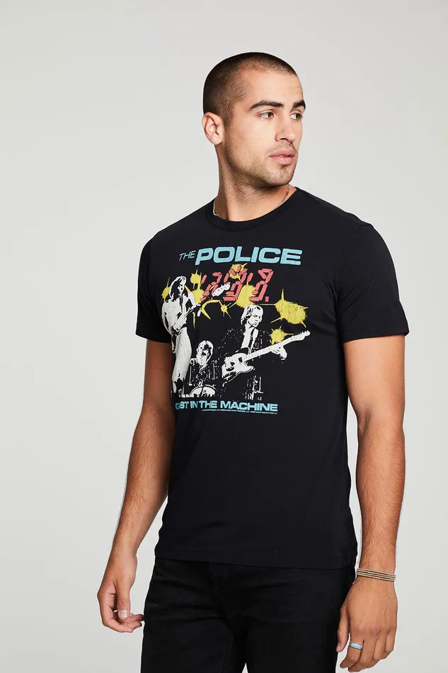 Tops Mens The Police Ghost In The Machine Chaser Brand