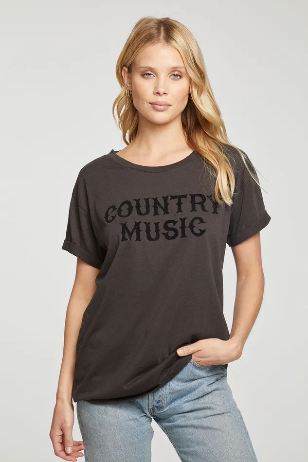 Tops Womens Country Music Chaser Brand