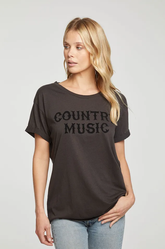 Tops Womens Country Music Chaser Brand