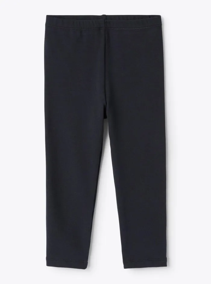 Trousers And Leggings Girl 216 Il Gufo Cotton Fleece Leggings