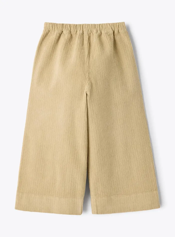 Trousers And Leggings Girl 216 Il Gufo Wideleg Corduroy Pants