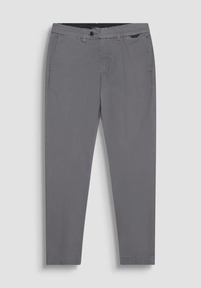 Trousers Men Antony Morato Slim Fit 034Mark034 Trousers In Cotton Mix Anthracite