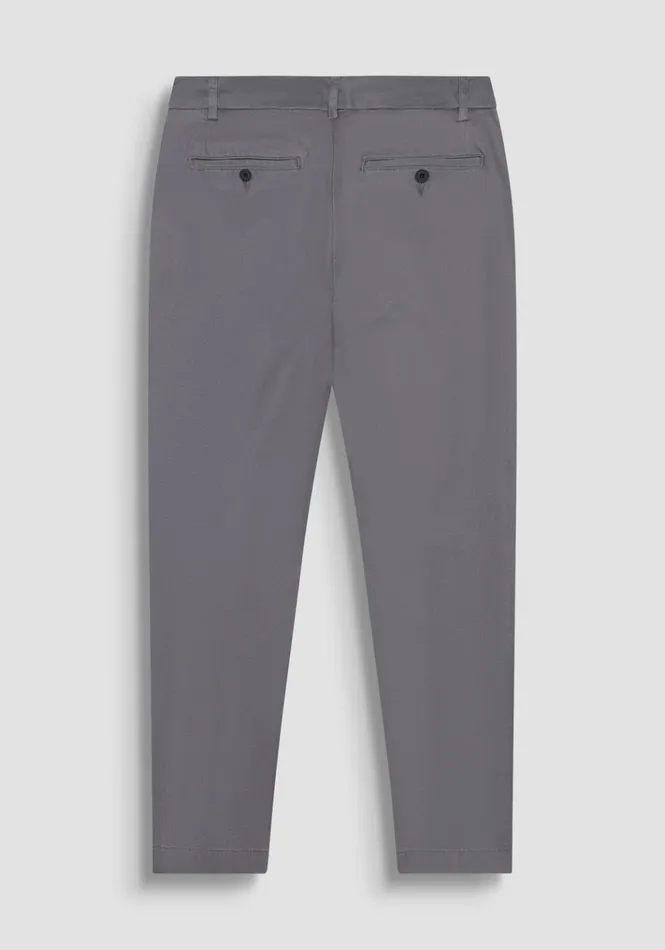 Trousers Men Antony Morato Slim Fit 034Mark034 Trousers In Cotton Mix Anthracite