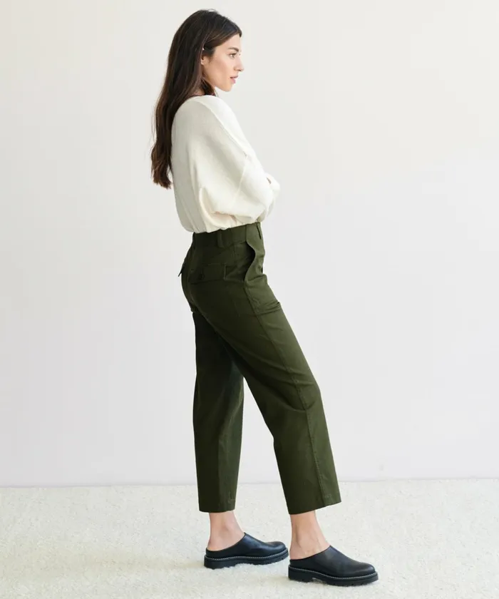 Trousers Women Jenni Kayne Ranger Trouser Olive