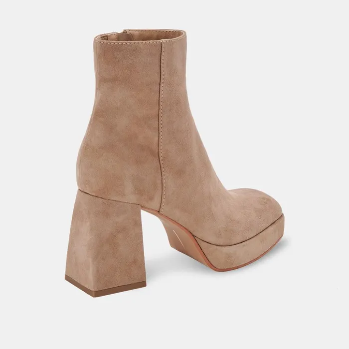 Ulyses Boots Mushroom Suede Women Dolce Vita Boots and Booties