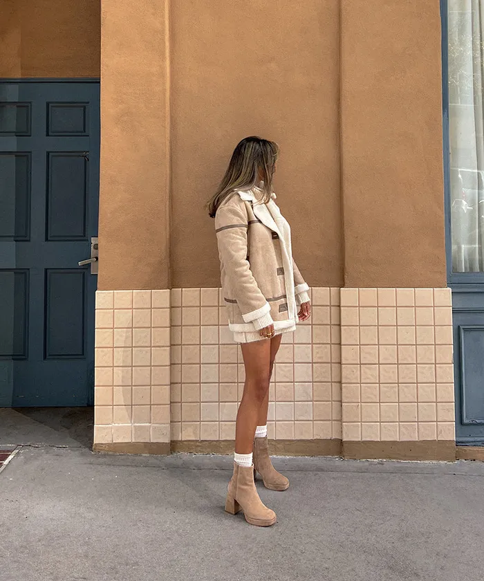 Ulyses Boots Mushroom Suede Women Dolce Vita Boots and Booties