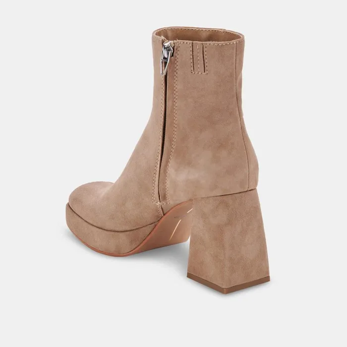 Ulyses Boots Mushroom Suede Women Dolce Vita Boots and Booties