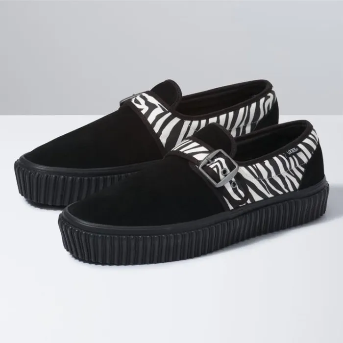 Vans Animal Style 47 Creeper ZebraBlack Womens Classics Shoes