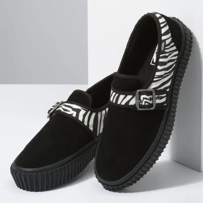 Vans Animal Style 47 Creeper ZebraBlack Womens Classics Shoes Vans Animal Style 47 Creeper ZebraBlack Womens Classics Shoes