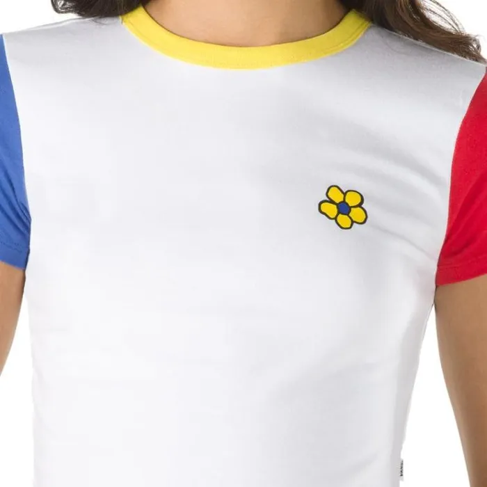 Vans Brighton Baby Tee White Womens TShirts and Tanks Vans Brighton Baby Tee White Womens TShirts and Tanks