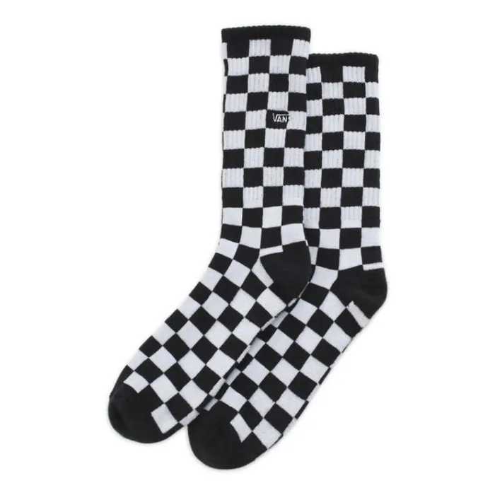 Vans Checkerboard Crew Sock Black White Check Mens Socks Vans Checkerboard Crew Sock Black White Check Mens Socks