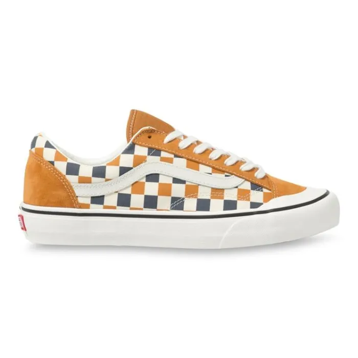 Vans Checkerboard Style 36 SF Pumpkin SpiceMarshmallow MensWomens Surf Vibes