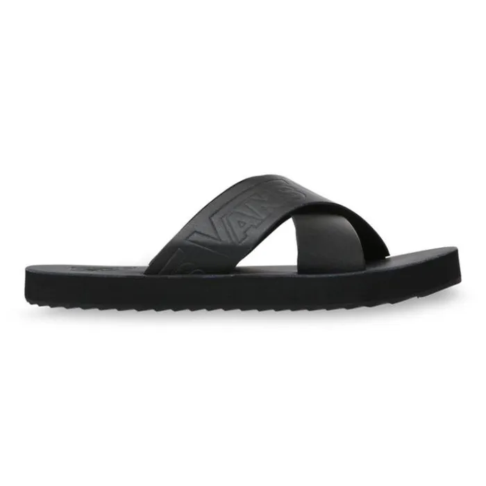 Vans Cross Strap BlackBlack Womens Sandals Vans Cross Strap BlackBlack Womens Sandals
