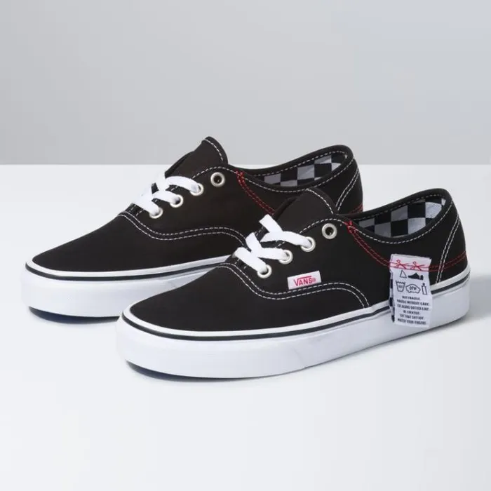 Vans DIY Authentic HC BlackTrue White MensWomens Classics Shoes