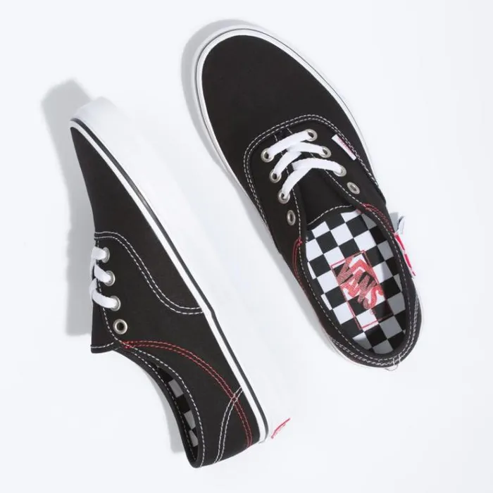 Vans DIY Authentic HC BlackTrue White MensWomens Classics Shoes