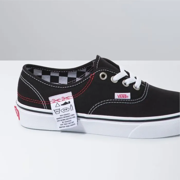 Vans DIY Authentic HC BlackTrue White MensWomens Classics Shoes
