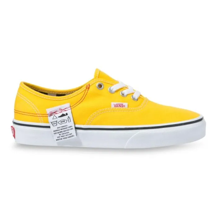 Vans DIY Authentic HC Lemon ChromeTrue White MensWomens Classics Shoes Vans DIY Authentic HC Lemon ChromeTrue White MensWomens Classics Shoes