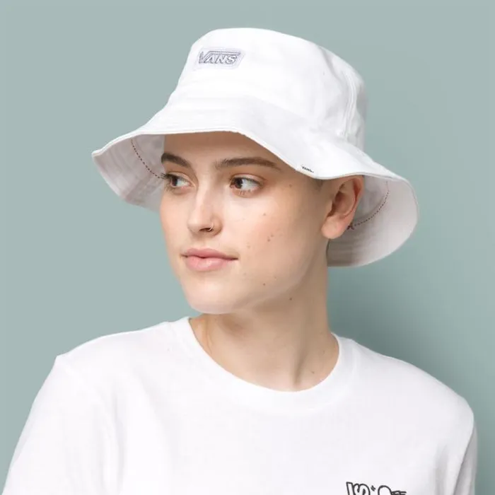 Vans DIY Bucket Hat White Womens Hats and Beanies