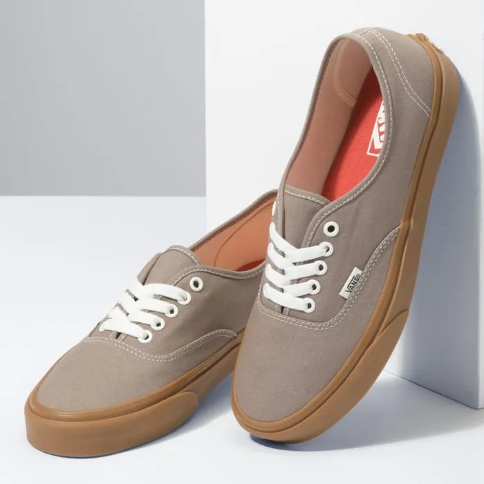 Vans Gum Authentic FungiMarshmallow MensWomens Classics Shoes Vans Gum Authentic FungiMarshmallow MensWomens Classics Shoes