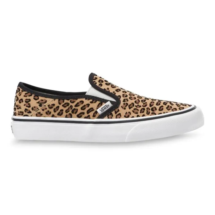 Vans Mini Leopard SlipOn SF SuedeMarshmallowMarshmallow MensWomens Surf Vibes