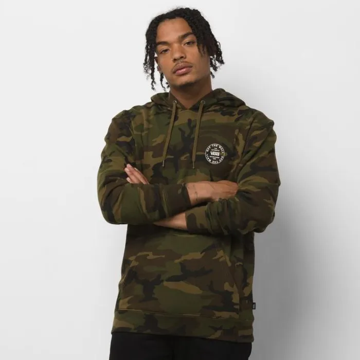 Vans Old Skool Circle Pullover Hoodie Camo Mens Hoodies and Jackets Vans Old Skool Circle Pullover Hoodie Camo Mens Hoodies and Jackets