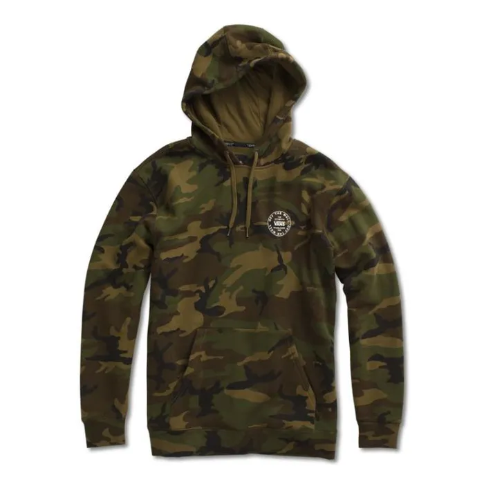 Vans Old Skool Circle Pullover Hoodie Camo Mens Hoodies and Jackets Vans Old Skool Circle Pullover Hoodie Camo Mens Hoodies and Jackets