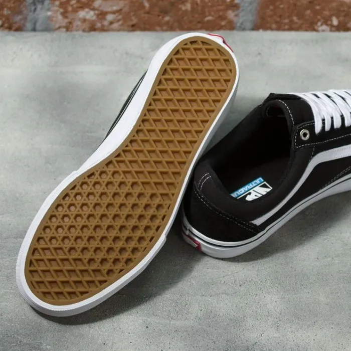 Vans Old Skool Pro Blackwhite MensWomens Pro Skate Vans Old Skool Pro Blackwhite MensWomens Pro Skate