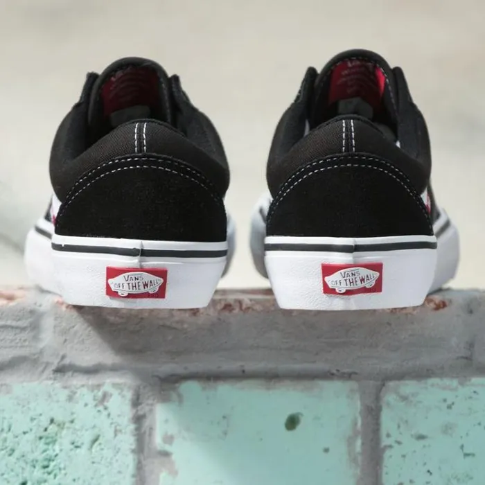 Vans Old Skool Pro Blackwhite MensWomens Pro Skate Vans Old Skool Pro Blackwhite MensWomens Pro Skate