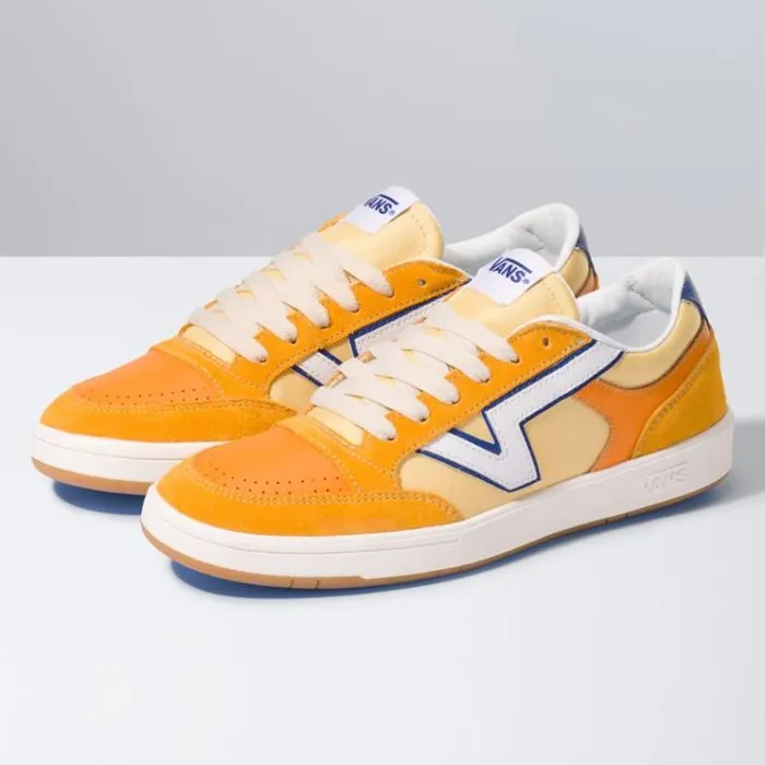 Vans Serio Collection Lowland CC GoldBlueWhite MensWomens Classics Shoes
