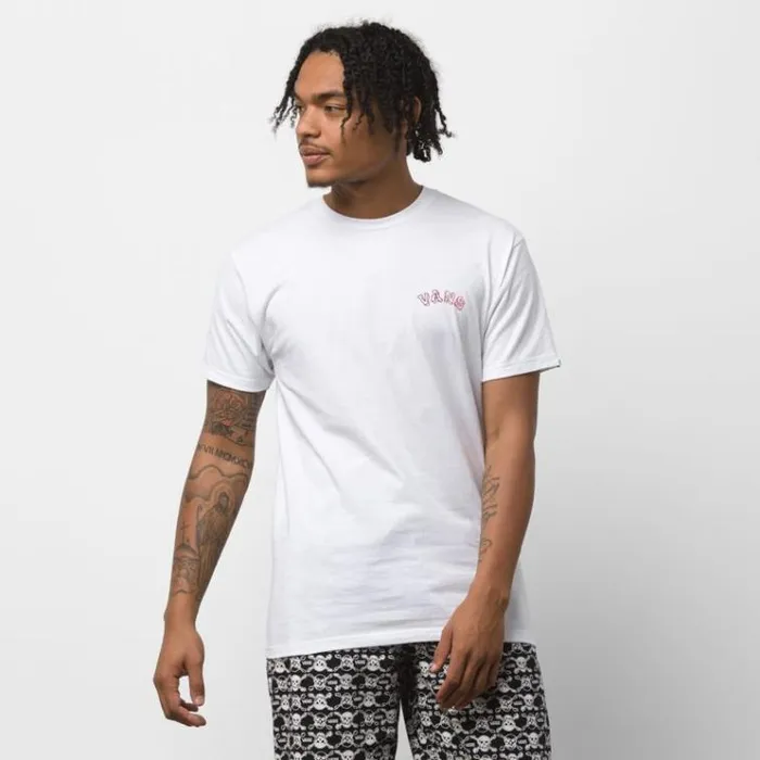 Vans Tres Culebras TShirt White Mens TShirts and Tanks Vans Tres Culebras TShirt White Mens TShirts and Tanks