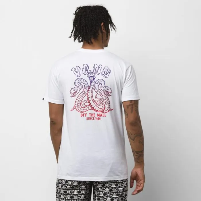 Vans Tres Culebras TShirt White Mens TShirts and Tanks Vans Tres Culebras TShirt White Mens TShirts and Tanks