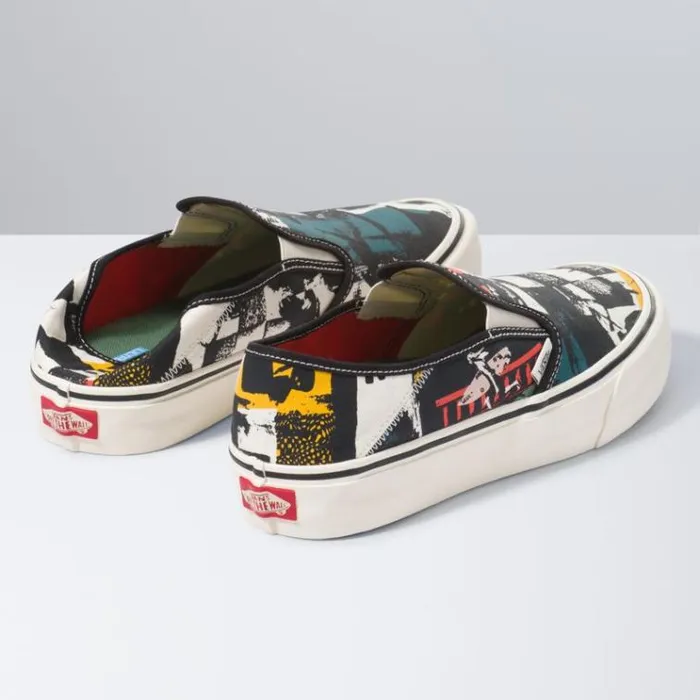 Vans V66 Zine SlipOn SF BlackAntique White MensWomens Surf Vibes Vans V66 Zine SlipOn SF BlackAntique White MensWomens Surf Vibes