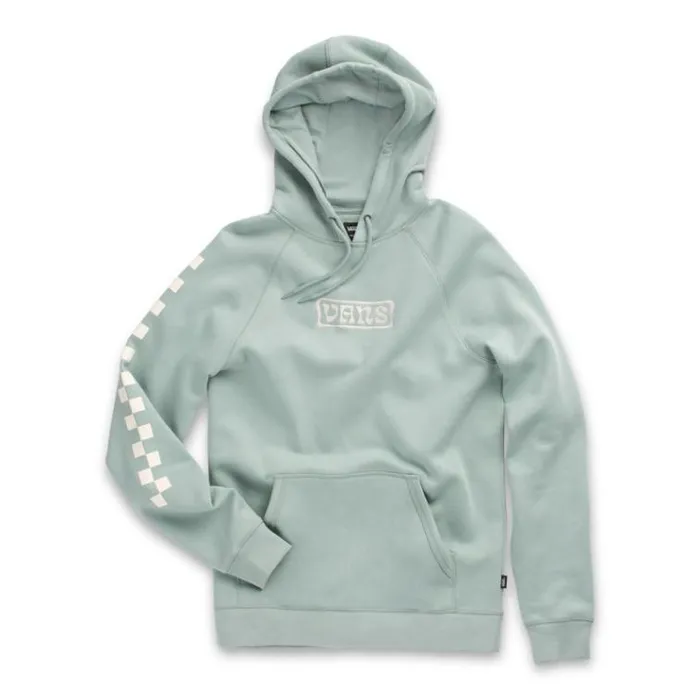 Vans Versa Pullover Hoodie Blue Surf Mens Hoodies and Jackets