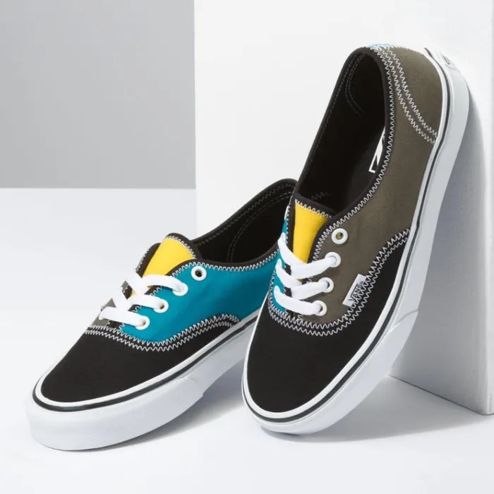 Vans Zig Zag Authentic MultiTrue White Mens Classics Shoes Vans Zig Zag Authentic MultiTrue White Mens Classics Shoes