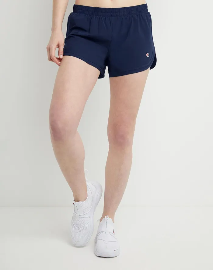 Varsity Shorts C Logo 35034 Athletic Navy Women Champion Shorts
