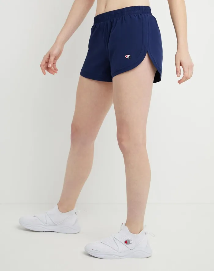 Varsity Shorts C Logo 35034 Athletic Navy Women Champion Shorts