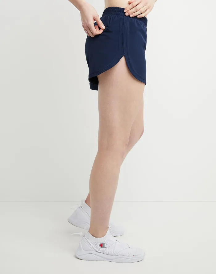 Varsity Shorts C Logo 35034 Athletic Navy Women Champion Shorts