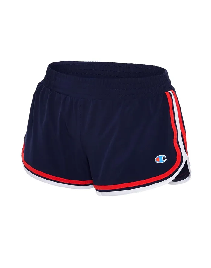Varsity Shorts C Logo 35034 Athletic Navy Women Champion Shorts