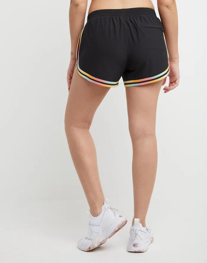 Varsity Shorts Print 35034 Blackmulti Women Champion Shorts
