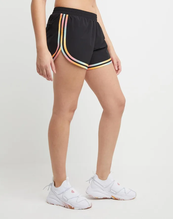 Varsity Shorts Print 35034 Blackmulti Women Champion Shorts