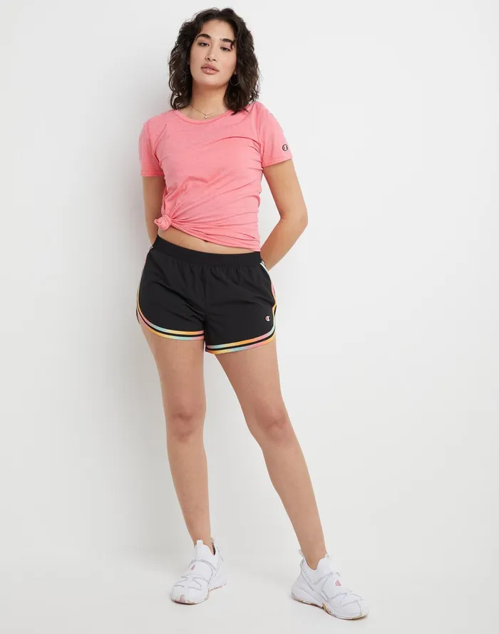 Varsity Shorts Print 35034 Blackmulti Women Champion Shorts