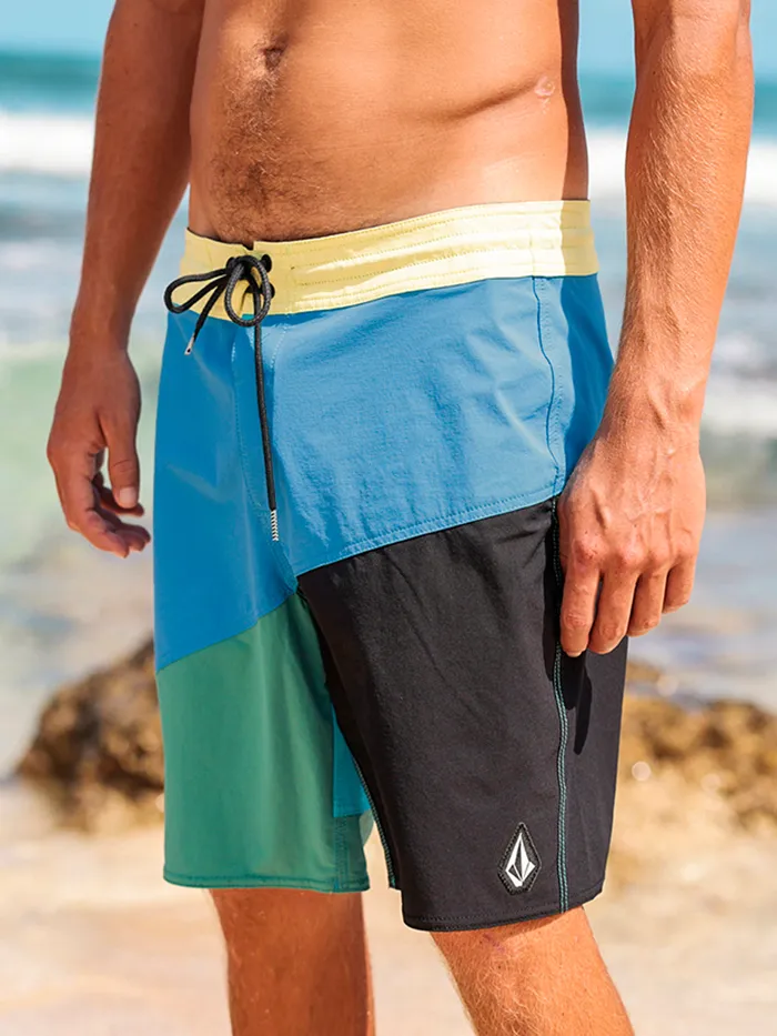 Volcom Boardshorts and Trunks Halved Liberator Trunks 8211 Maliblue Maliblue 8211 Mens