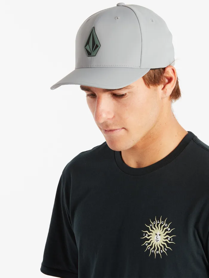 Volcom Hats and Beanies Stone Tech Delta Hat 8211 Grey Grey 8211 Mens