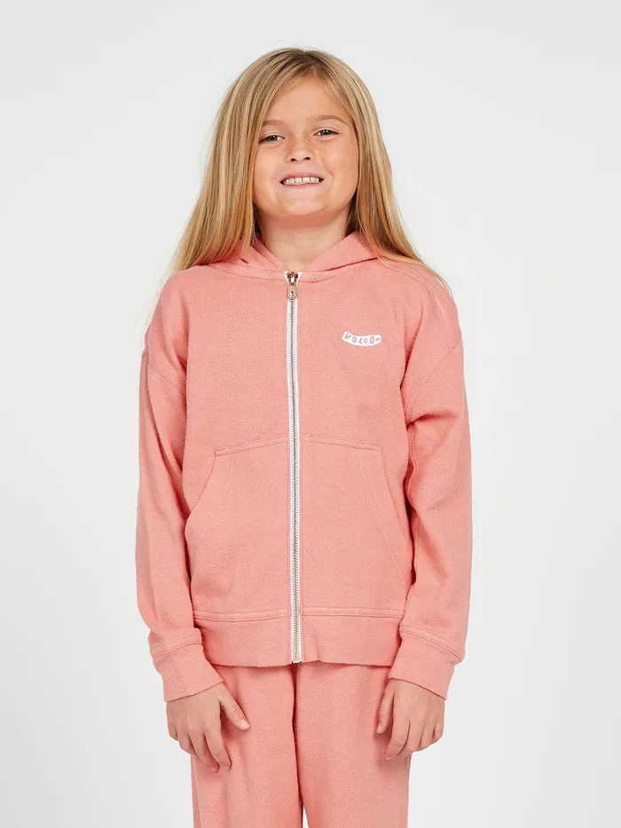 Volcom Hoodies and Sweatshirts Girls Lived In Lounge Zip Fleece 8211 Light Mauve Light Mauve 8211 Girls Volcom Hoodies and Sweatshirts Girls Lived In Lounge Zip Fleece 8211 Light Mauve Light Mauve 8211 Girls